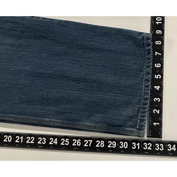 Carhartt Relaxed Fit Jeans Mens 36x32 Blue Measures 37x32 100% Cotton Workwear - Picture 7 of 10